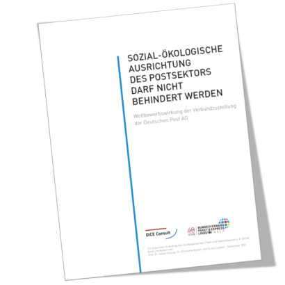Gutachten Verbundzustellung Deutsche Post
