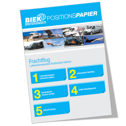 Frachtflug - Luftverkehrsstandort Deutschland stärken