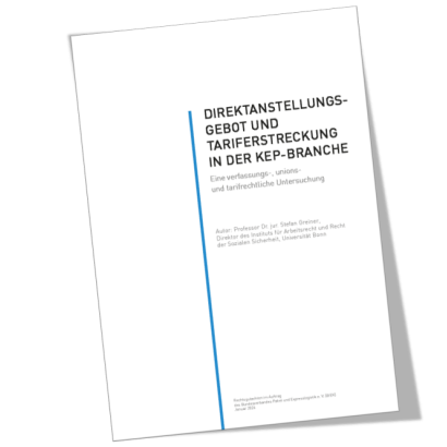 Gutachten Direktanstellungsgebot und Tariferstreckung