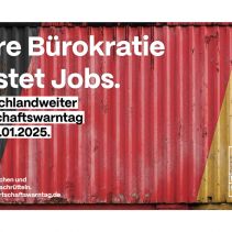 Paketbranche beteiligt sich am bundesweiten Wirtschaftswarntag