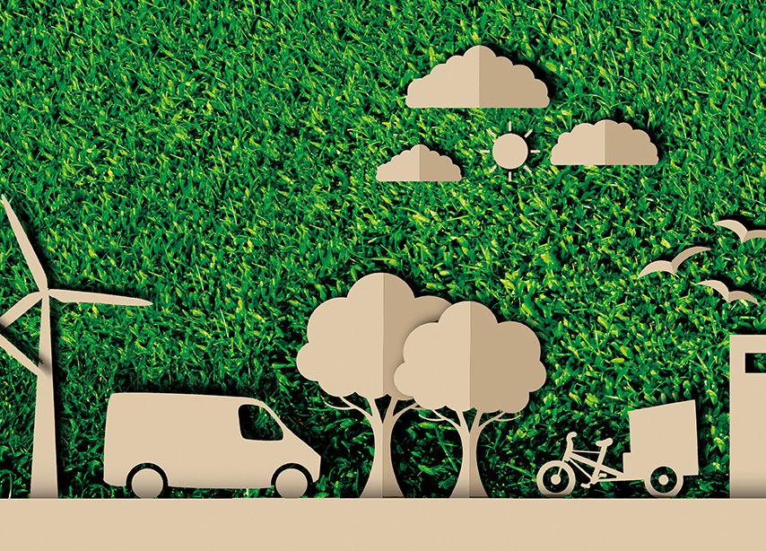 Durch Investitionen in Innovationen leistet die Paketbranche einen aktiven Beitrag zum Klimaschutz.